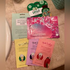 6 face spa masks!